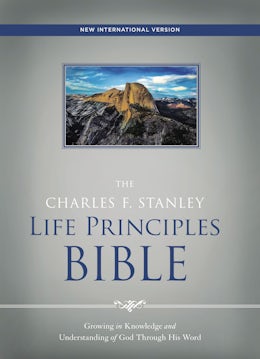 Niv The Charles F Stanley Life Principles Bible Hardcover