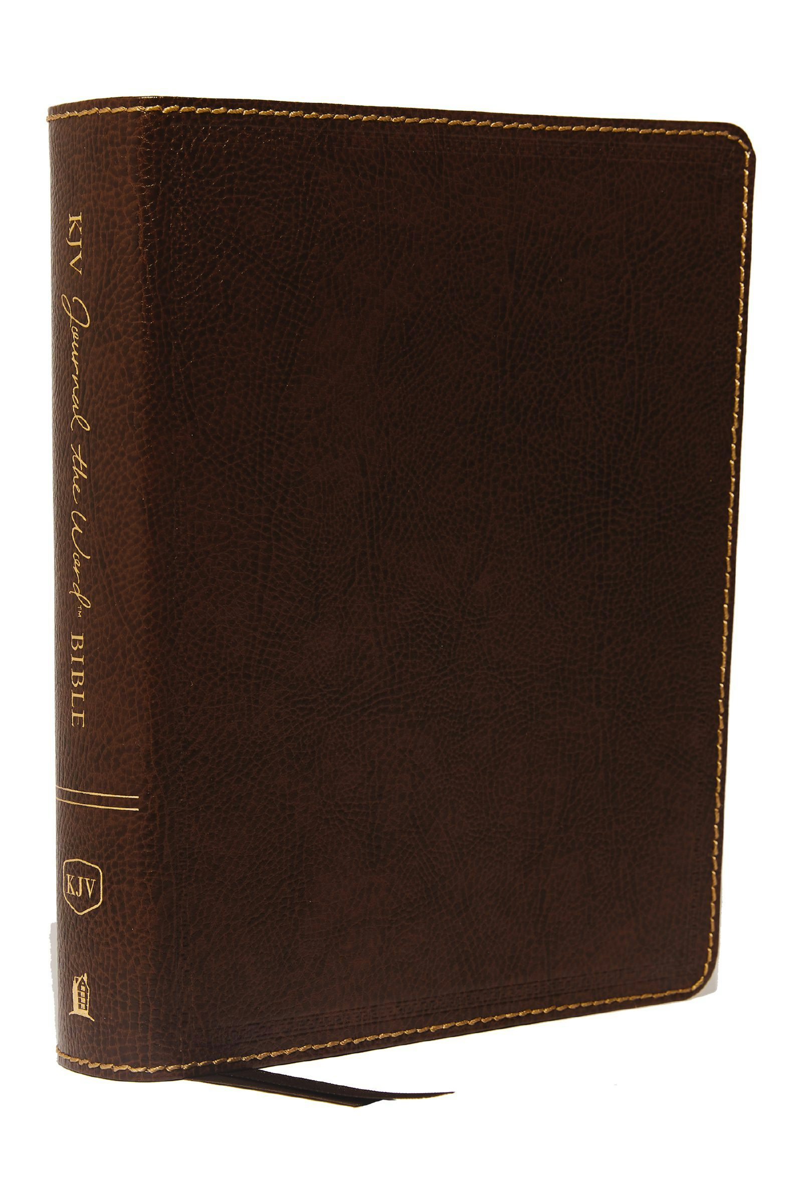 KJV, Journal The Word Bible, Bonded Leather, Brown, Red Letter, Comfort ...