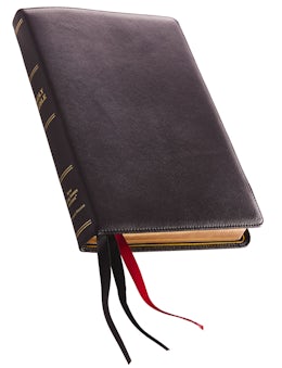 nkjv bible thinline leather reference premium goatskin premier comfort