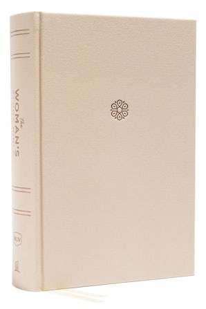 NKJV, The Woman's Study Bible, Cloth over Board, Cream, Red Letter, Full-Color Edition book image