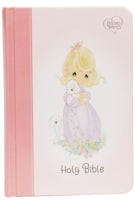 NKJV, Precious Moments Small Hands Bible, Hardcover, Pink, Comfort Print