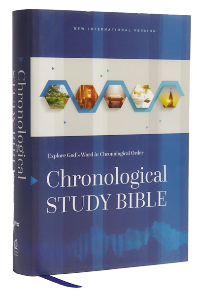 NIV, Chronological Study Bible, Hardcover, Comfort Print