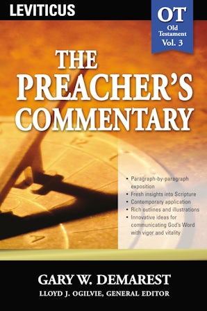 The Preacher's Commentary - Vol. 03: Leviticus book image