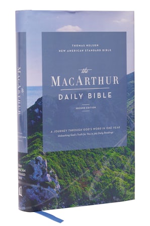 NASB, MacArthur Daily Bible, 2nd Edition, Hardcover, Comfort Print book image