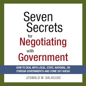 Seven Secrets for Negotiating with Government book image