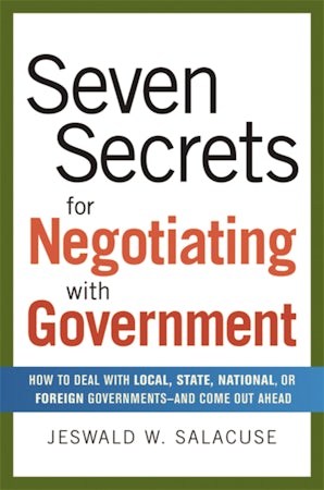 Seven Secrets for Negotiating with Government book image