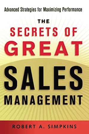 The Secrets of Great Sales Management book image
