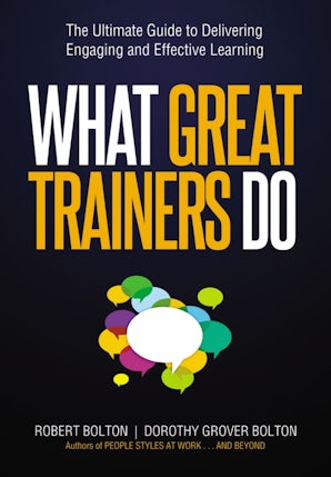What Great Trainers Do book image