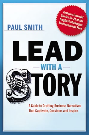 Lead with a Story book image