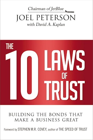 The 10 Laws of Trust book image