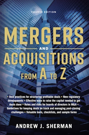 Mergers and Acquisitions from A to Z book image