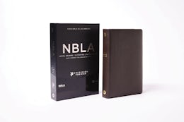 NBLA Biblia Ultrafina, Letra Grande, Colección Premier, Café