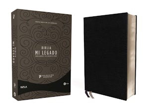 NBLA Biblia Mi Legado, Colección Premier, Negro, Una Columna, Interior a dos colores Leather / fine binding  by Vida,