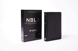 NBLA Biblia Ultrafina, Letra Grande, Colección Premier, Negro