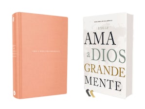 NBLA Biblia Ama a Dios Grandemente, Tapa Dura, Interior a Cuatro Colores Hardcover