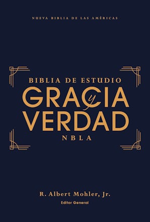 NBLA Biblia de Estudio Gracia y Verdad, Tapa Dura, Interior a dos colores Hardcover
