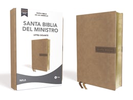 NBLA, Santa Biblia del Ministro, Leathersoft, Beige / Spanish NBLA Minister