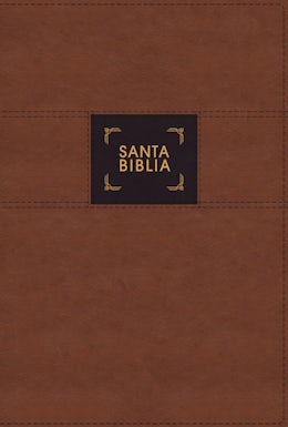 NBLA Biblia de Estudio Gracia y Verdad, Leathesoft, Café, Interior a dos colores, con Índice