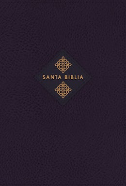NBLA Biblia de Estudio Gracia y Verdad, Leathesoft, Azul Marino, Interior a dos colores, con Índice