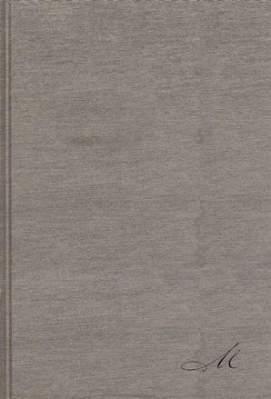 NBLA Biblia de Estudio MacArthur, Tapa Dura/Tela, Gris, Interior a dos colores Hardcover