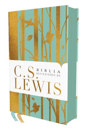 Reina Valera Revisada, Biblia Reflexiones de C. S. Lewis, Tapa dura, Turquesa, Interior a dos Colores, Comfort Print Hardcover 