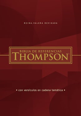Reina Valera Revisada Biblia de Referencia Thompson, Edición Letra Roja