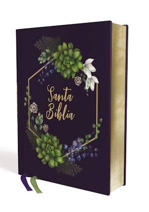 NVI Santa Biblia 2022, Edición Artística, Tapa Dura/Tela, Canto con Diseño, Palabras de Jesús en Rojo book image