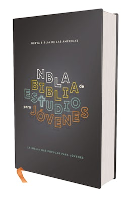 NBLA, Biblia de Estudio para Jóvenes, Tapa Dura, Azul, Comfort Print
