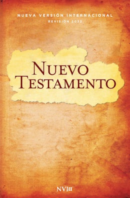 NVI, Nuevo Testamento, Texto Revisado 2022, Tapa Rústica, Beige