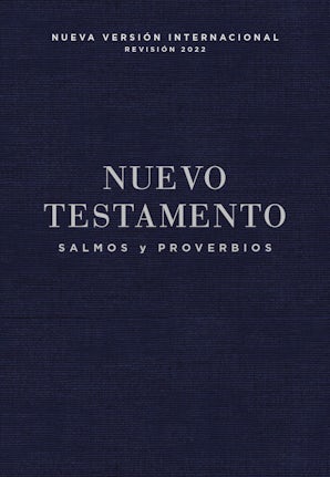 NVI, Nuevo Testamento de bolsillo, con Salmos y Proverbios, Tapa Rústica, Azul añil book image