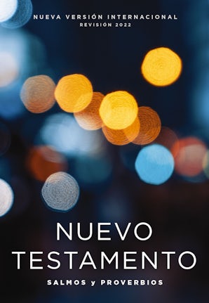 NVI, Nuevo Testamento de bolsillo, con Salmos y Proverbios, Tapa Rústica, Luces brillantes book image