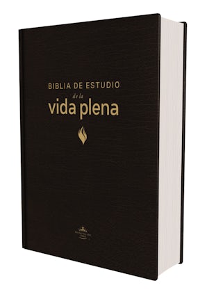 RVR60, Biblia de estudio de la vida plena, Edición clásica, Tapa dura, Palabras de Jesús en rojo, Comfort Print book image