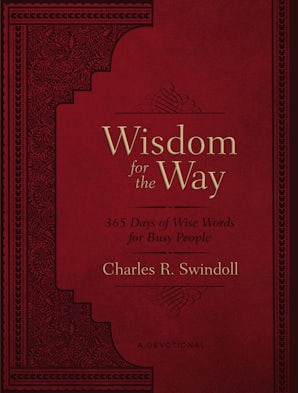 Wisdom for the Way, Large Text Leathersoft book image