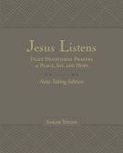 Jesus Listens Note-Taking Edition, Leathersoft, Gray, with Full Scriptures