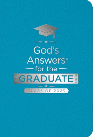 God's Answers for the Graduate: Class of 2023 - Teal NKJV book image