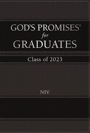 God's Promises for Graduates: Class of 2023 - Black NIV book image