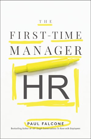 The First-Time Manager: HR book image