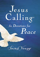 Jesus Calling, 50 Devotions for Peace, Hardcover, with Scripture References