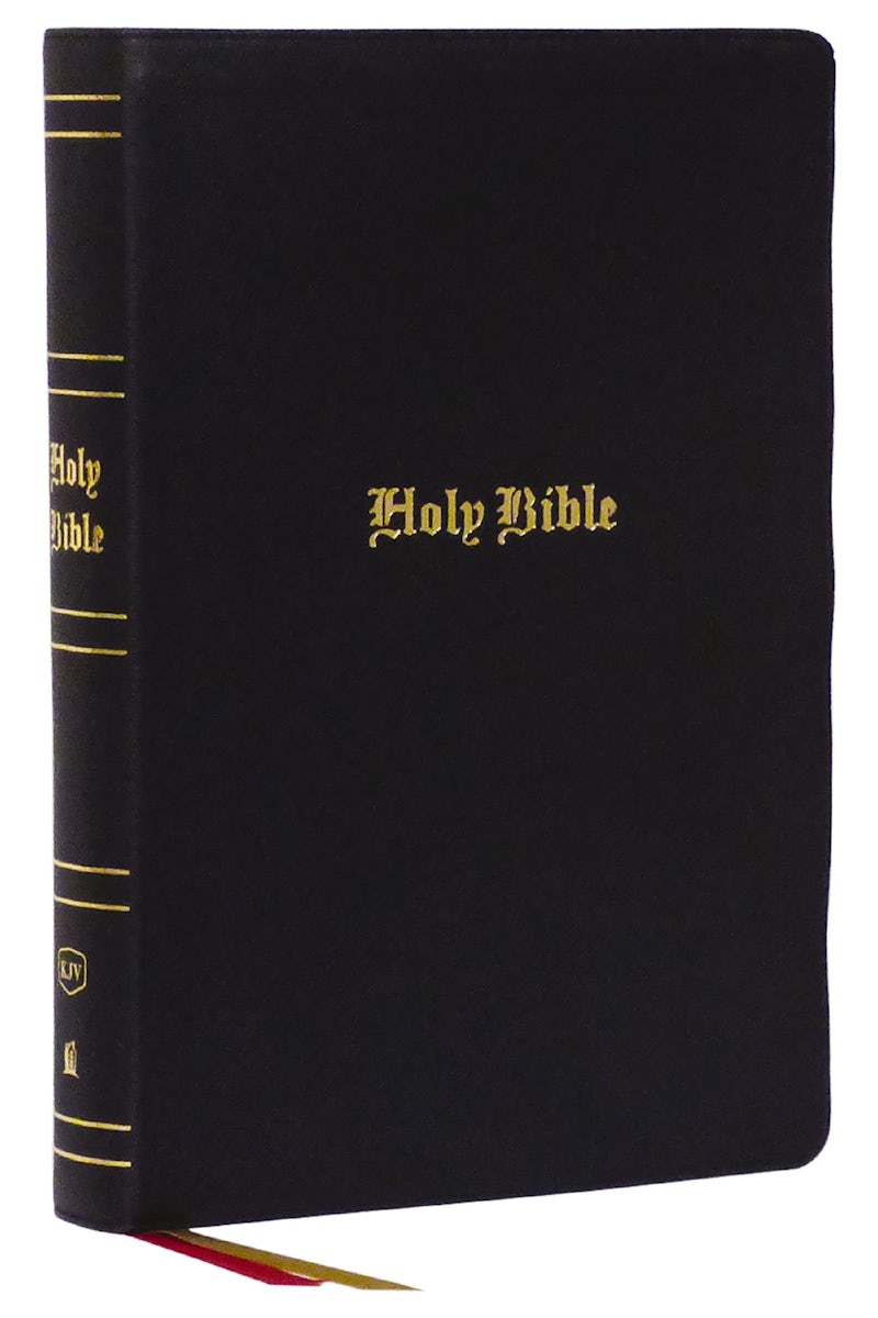 KJV Holy Bible: Super Giant Print with 43,000 Cross References, Black ...