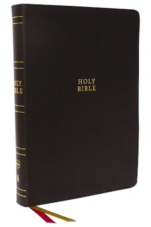 NKJV Holy Bible, Super Giant Print Reference Bible, Brown Bonded ...