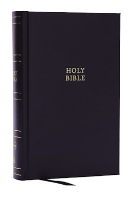 NKJV, Single-Column Reference Bible, Verse-by-verse, Hardcover, Red Letter, Comfort Print
