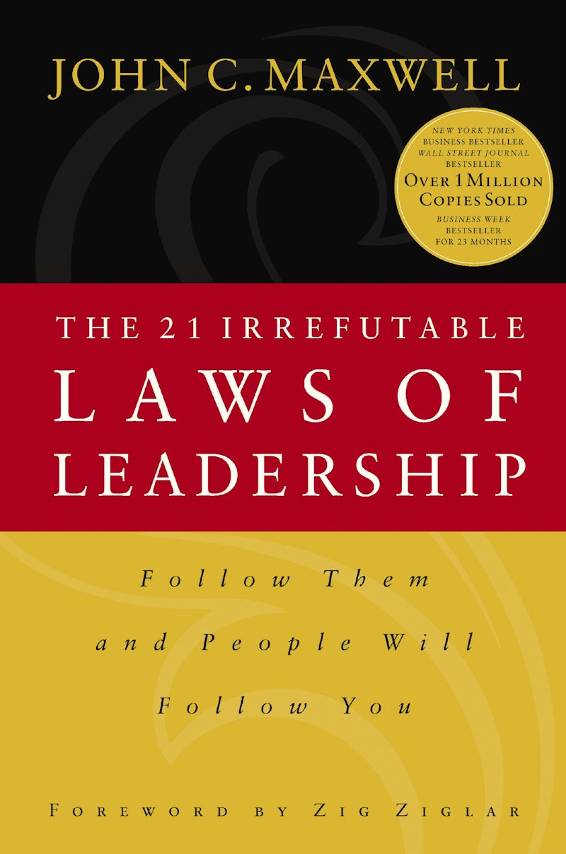 book review 21 irrefutable laws of leadership