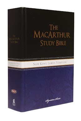 NKJV, The MacArthur Study Bible, Large Print, Hardcover, Thumb Indexed