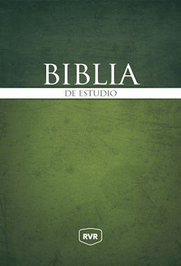 Santa Biblia de Estudio Reina Valera Revisada RVR, Tapa Dura