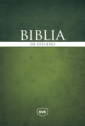 Santa Biblia de Estudio Reina Valera Revisada RVR, Tapa Dura Hardcover