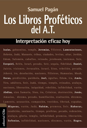 Los libros proféticos del Antiguo Testamento Paperback